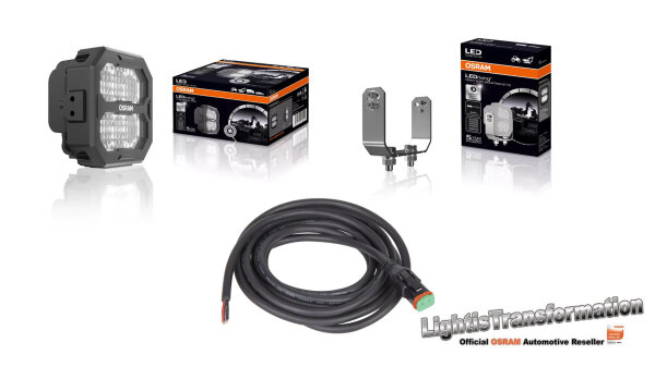 LEDriving Cube PX4500 Ultra-Wide Set - Heavy Duty Mounting