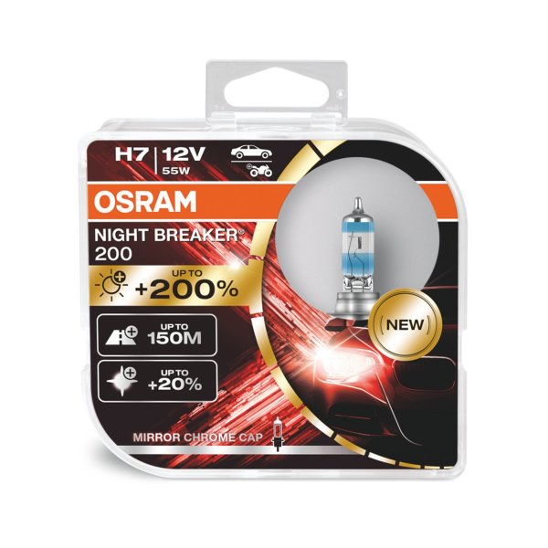 OSRAM NIGHT BREAKER® LASER H7 200