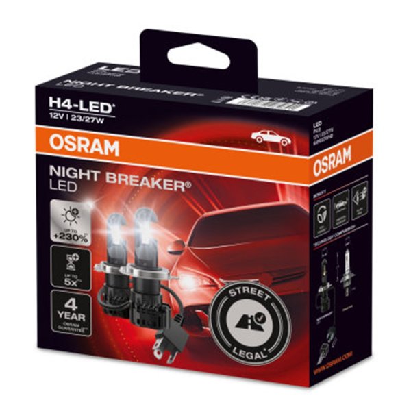 OSRAM NIGHT BREAKER® Laser H4 LED