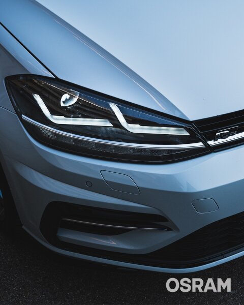 Golf 7 Facelift Voll Led Scheinwerfer Nachrüsten Osram LEDriving Voll LED Scheinwerfer für VW Golf 7 Halgen Facelift S