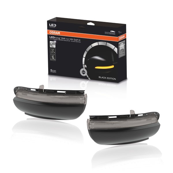 Osram LEDriving DMI mirror indicators - VW Golf 6 Black